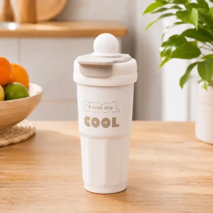 Metallic Good Day Sipper Bottle