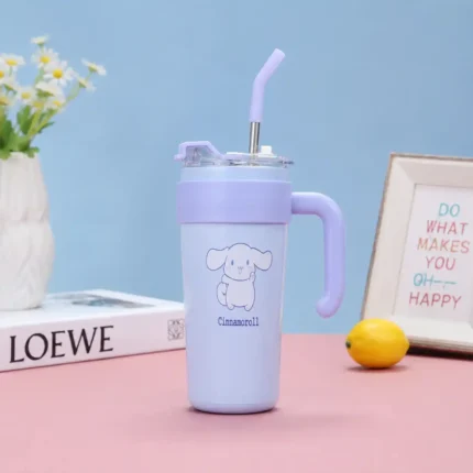 Sanrio Steel Tumbler with Handle 860ml
