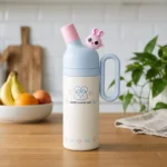 Happy Every Day Insulated Water Bottle with Handle 800ml