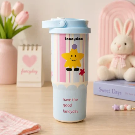 Steel Tumbler with Assorted Cute Prints