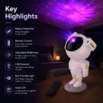 3D Nebula Astronaut-Shaped Projector Lamp TY-01 - Image 2
