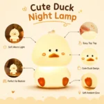 Silicone Duck Night Lamp - Image 2
