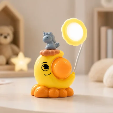 Unicorn on Moon Table Lamp